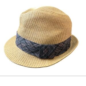 Target Fedora Tan Hat Size M/L